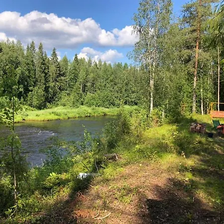 Oikea Vanhanajan Mokki Koskimaisema, 1,5 H Oulusta *