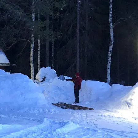 شاليه Oikea Vanhanajan Mokki Koskimaisema, 1,5 H Oulusta