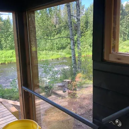 شاليه Oikea Vanhanajan Mokki Koskimaisema, 1,5 H Oulusta